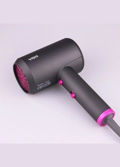 Профессиональный фен для укладки волос 1600-2000 Вт черный (1807395949) VGR V-400 (336380481)