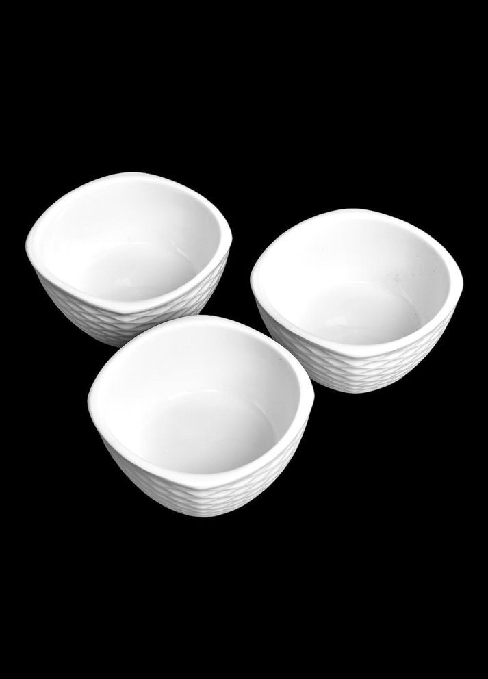 Набір соусниць порцеляна 9*4.5 см 3 шт. R91891 Stenson (326787601)