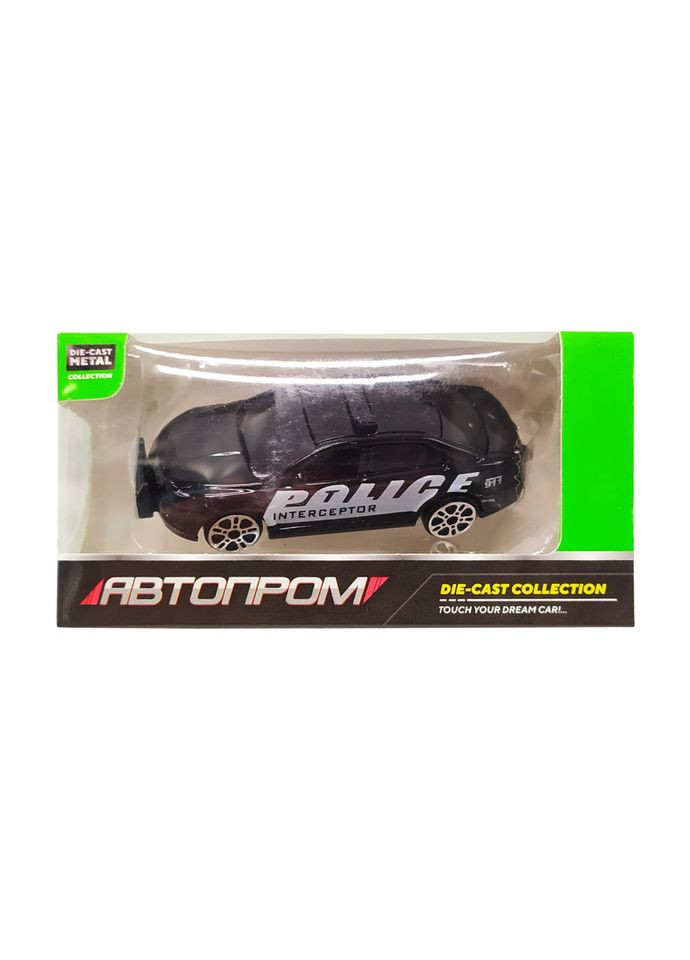 Детская металлическая машинка АвтоПром 7629 масштаб 1:64 Police Седан АВТОПРОМ (307926877)