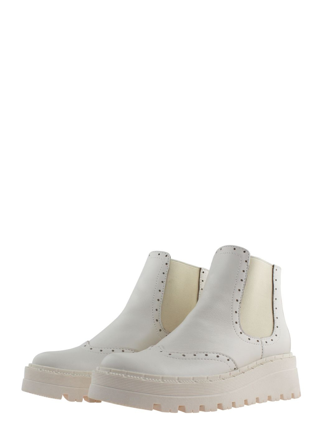 Зимние ботинки a012 молочный Alvista