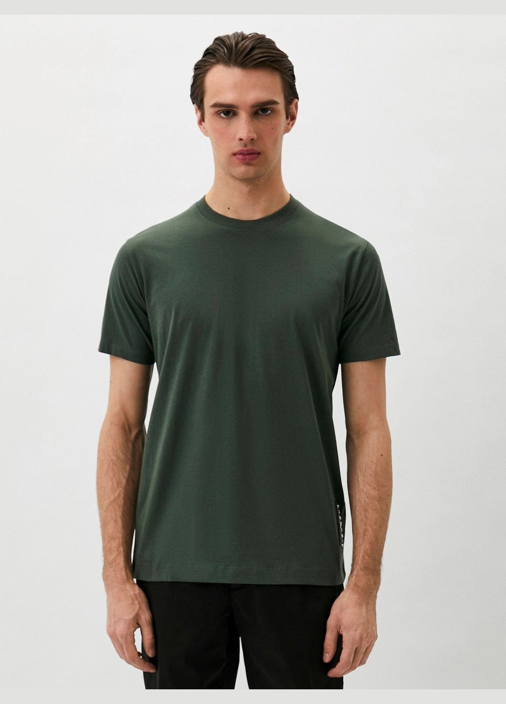 Темно-зеленая футболка John Richmond