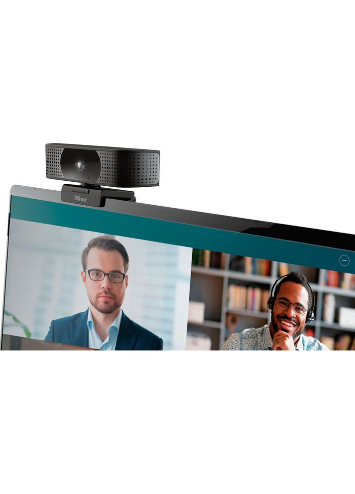 Web-камера Teza 4K Ultra HD Black (24280) Trust (322935441)