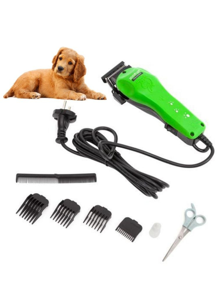 Машинка для стрижения животных универсальная для кошек собак грызунов всех пород 4 насадки DC — 38 PRO Zoofari (313109996)