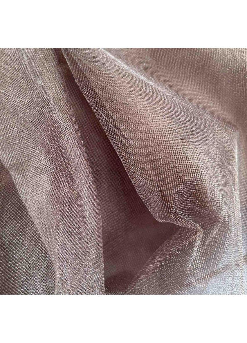 050-Фатин м'який (середньої жорсткості) ширина 3м. КОРИЧНЕВИЙ Plus-plus (354795378)