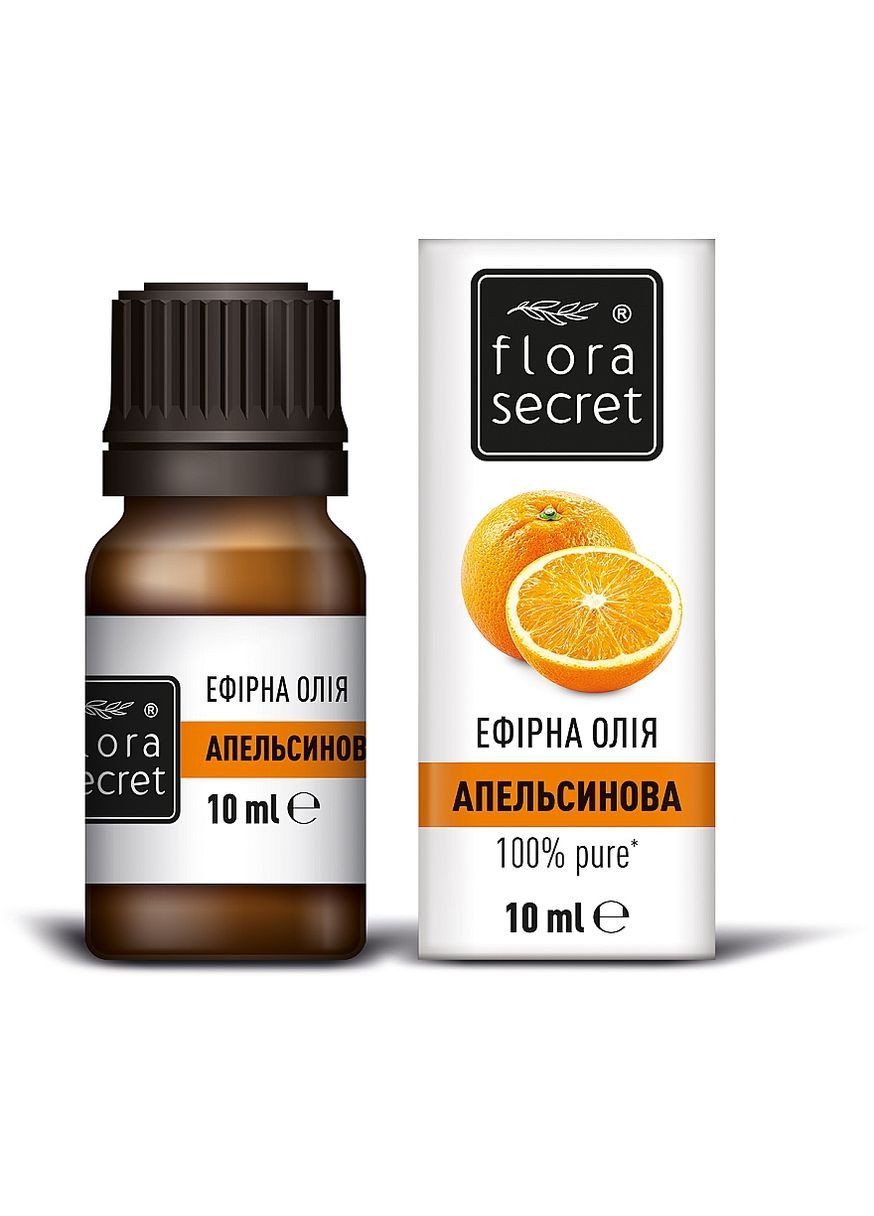 Эфирное апельсиновое масло 25ml (58585-19632) Flora Secret (368644581)