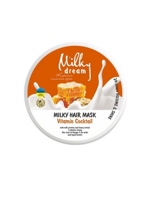 Восстанавливающая маска для волос "Витаминный коктейль" 300 мл Milky Dream (373296699)