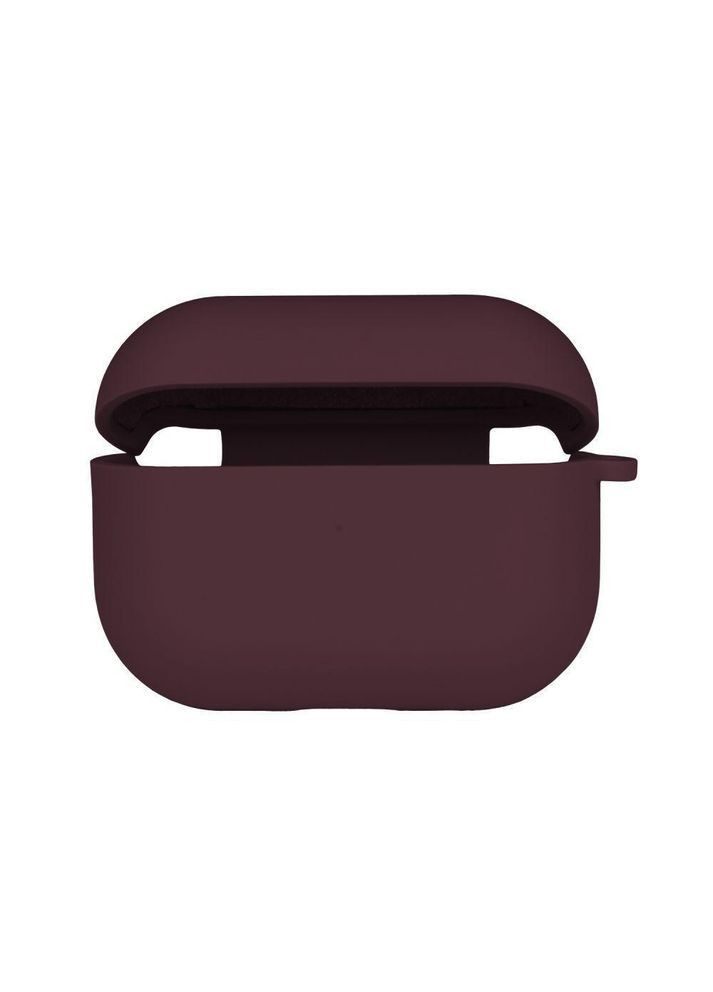 Футляр Silicone Case with microfibra для Airpods Pro 42.Maroon No Brand (391208028)