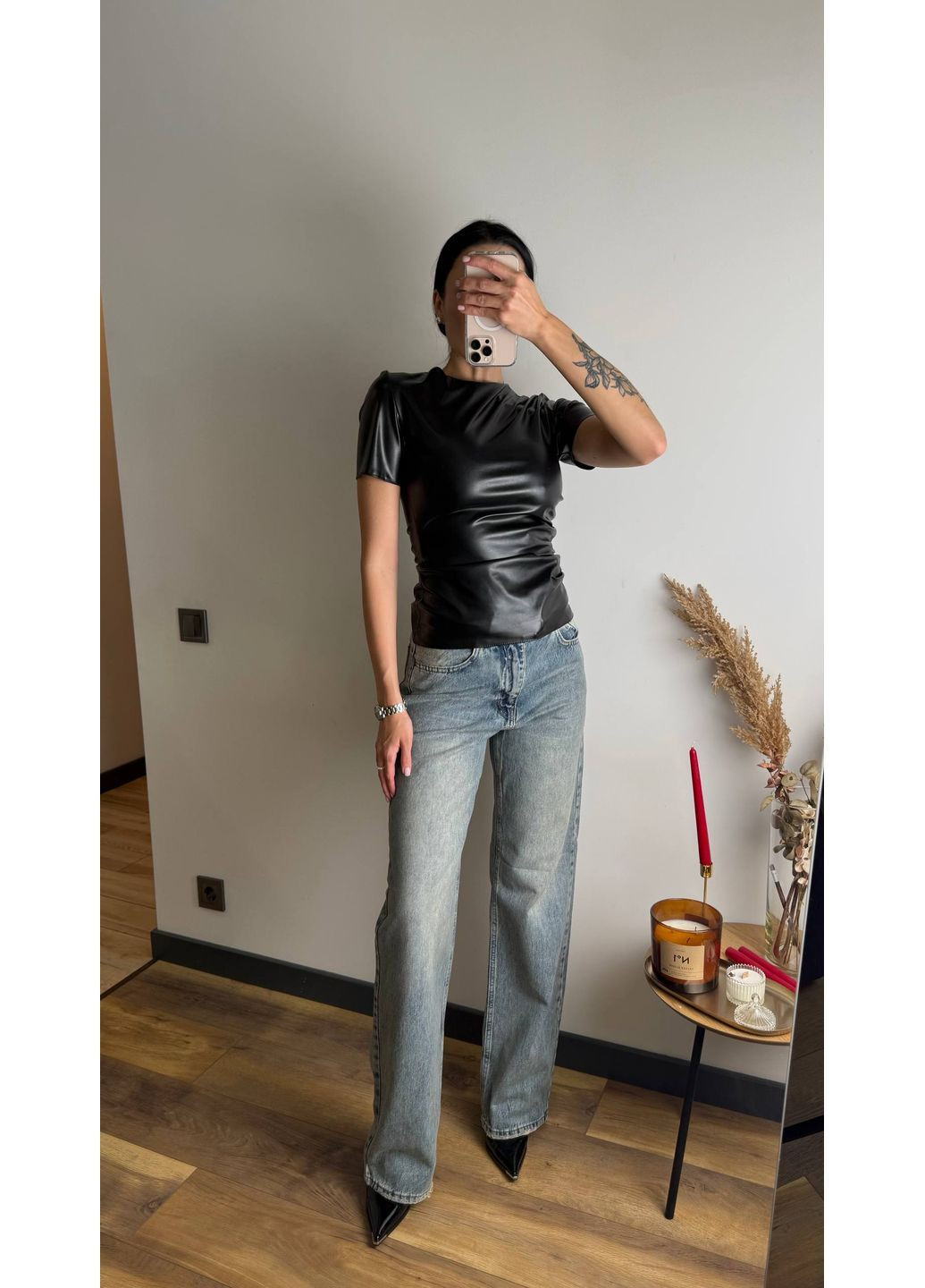 Топ женский из екокожи Style Point (369934271)