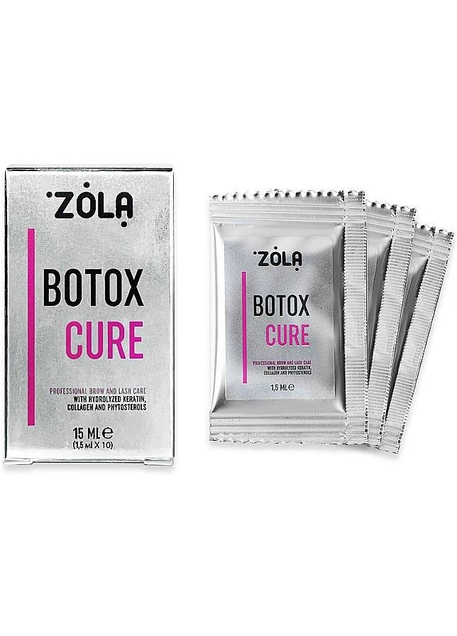 Ботокс для брів і вій (саше) Botox Cure 10x1.5ml (1159518-177050) ZOLA (368654788)