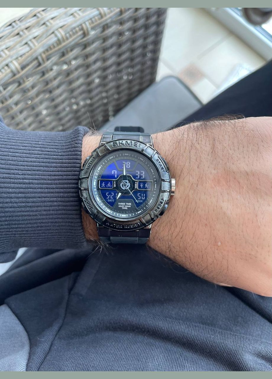 Военные часы Roko Black кварцевые спортивные Skmei (305389087)