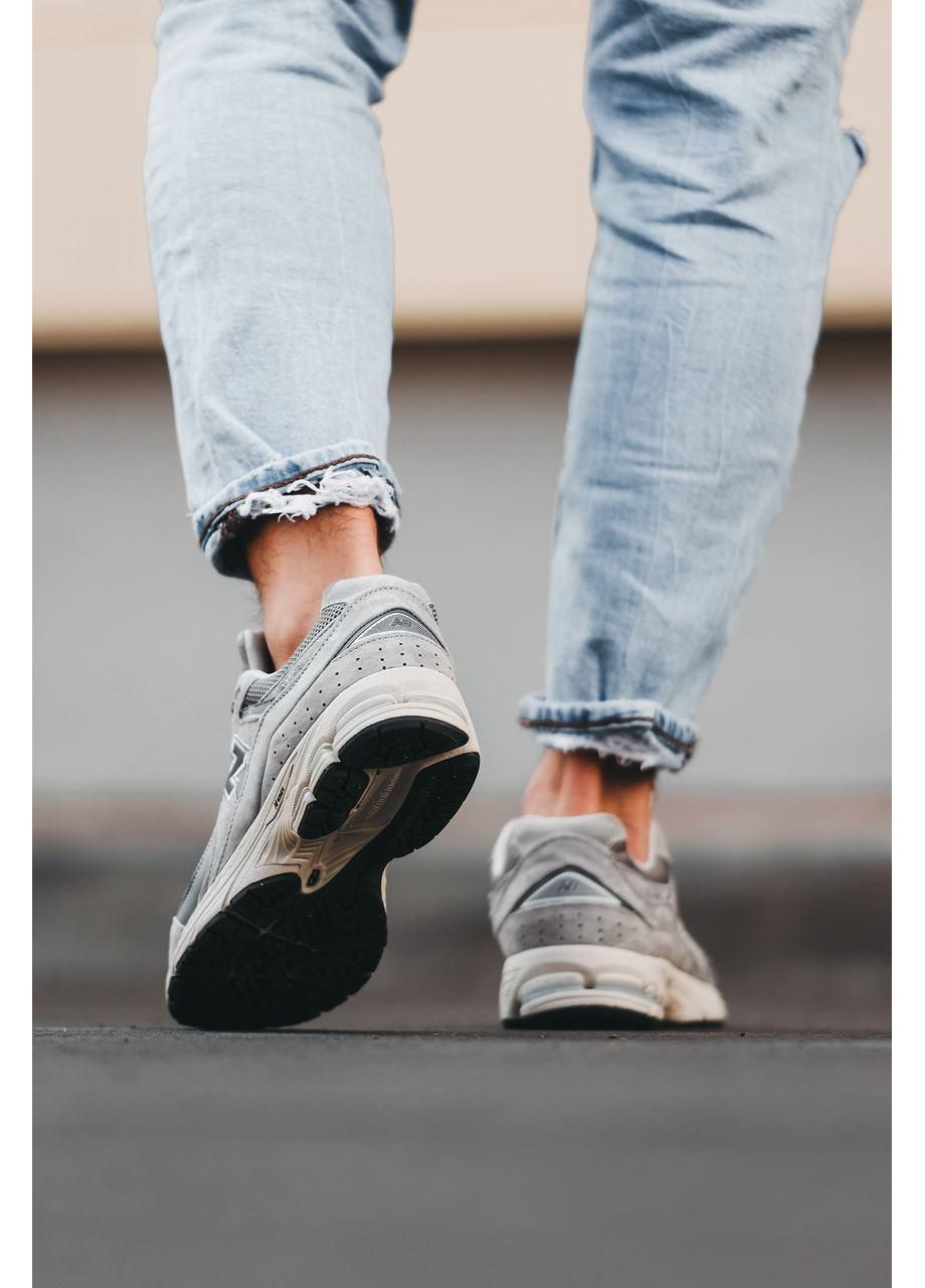 КРОСІВКИ ЖІНОЧІ NEW BALANCE 2002R GREY V2 НЬЮ БЕЛАНС 2002R No Brand сірі демісезони (368869519)