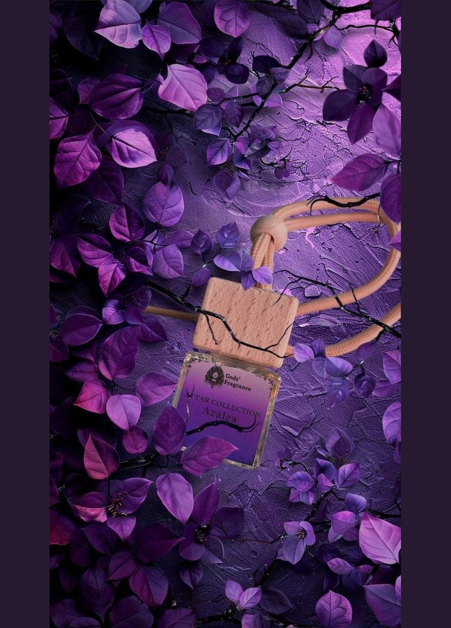 Автодифузор/Автопарфум Attar Collection Azalea GOLD. Ароматизатор у авто на дзеркало заднього виду Gods’ Fragrance (344573342)