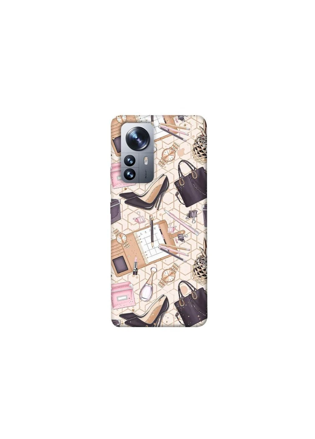 Чехол на Xiaomi 12 / 12X Fashion collage ver.9 Frontalka (382288791)