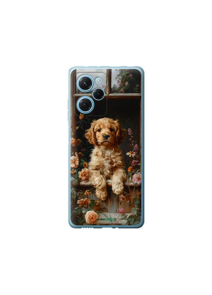 Чехол на Xiaomi Poco X5 Pro 5G Щенок cocker spaniel "6136u-3027-2448" Endorphone (363822319)