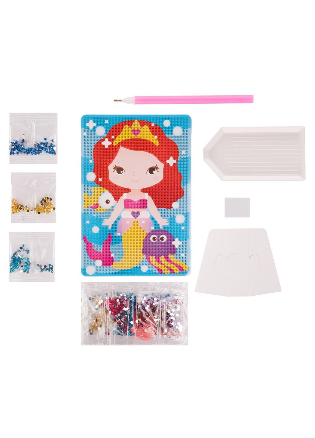 Набір для творчості Русалонька Алмазна мозаїка () 1 Вересня 954567 (366528716)