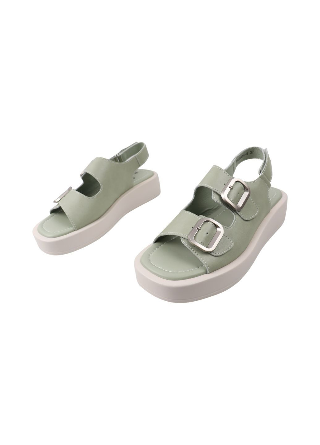 Бирюзовые босоножки женские мятные натуральная кожа Renzoni