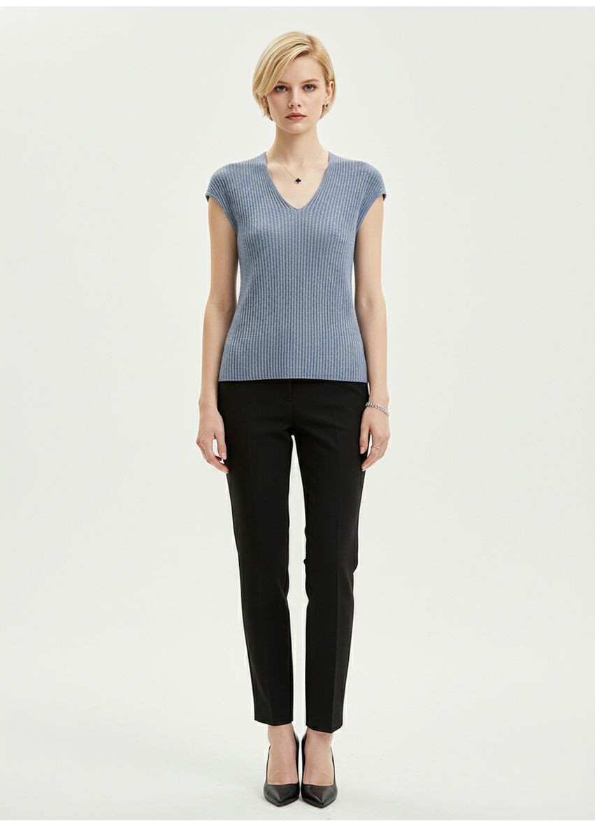 Літня жіноча тонка футболка з тенселя Хакі Number Nine - (363261662)