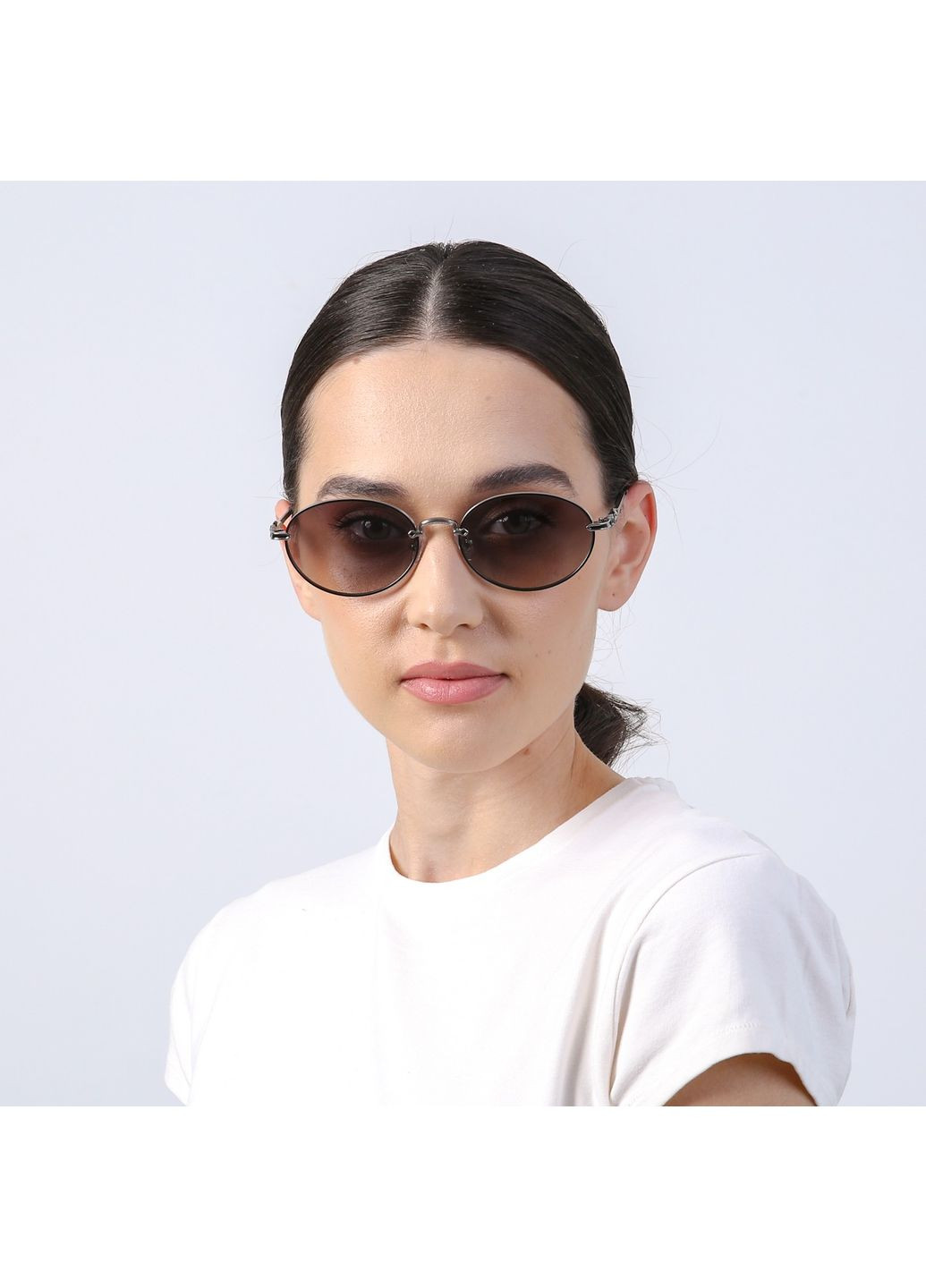 Сонцезахисні окуляри з поляризацією Еліпси жіночі LuckyLOOK 848-108 (342716864)