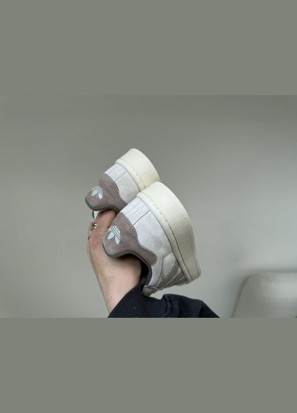 Кроссовки женские Adidas Campus 00s beige | Адидас Кампус бежевые No Brand бежевые демисезоны (316506732)