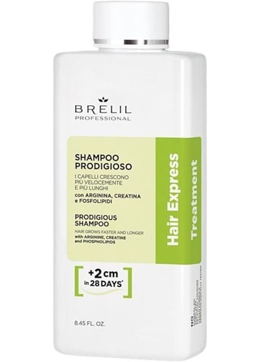 Шампунь для інтенсивного росту волосся Hair Express Treatment Prodigious Shampoo 250ml (1352459-15014527) BRELIL (368639816)