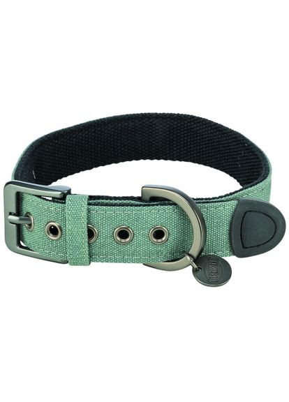 Нашийник CityStyle екстраширокий для собак бавовна S–M 30–37 см 25 мм світло-зелений Trixie (329404857)