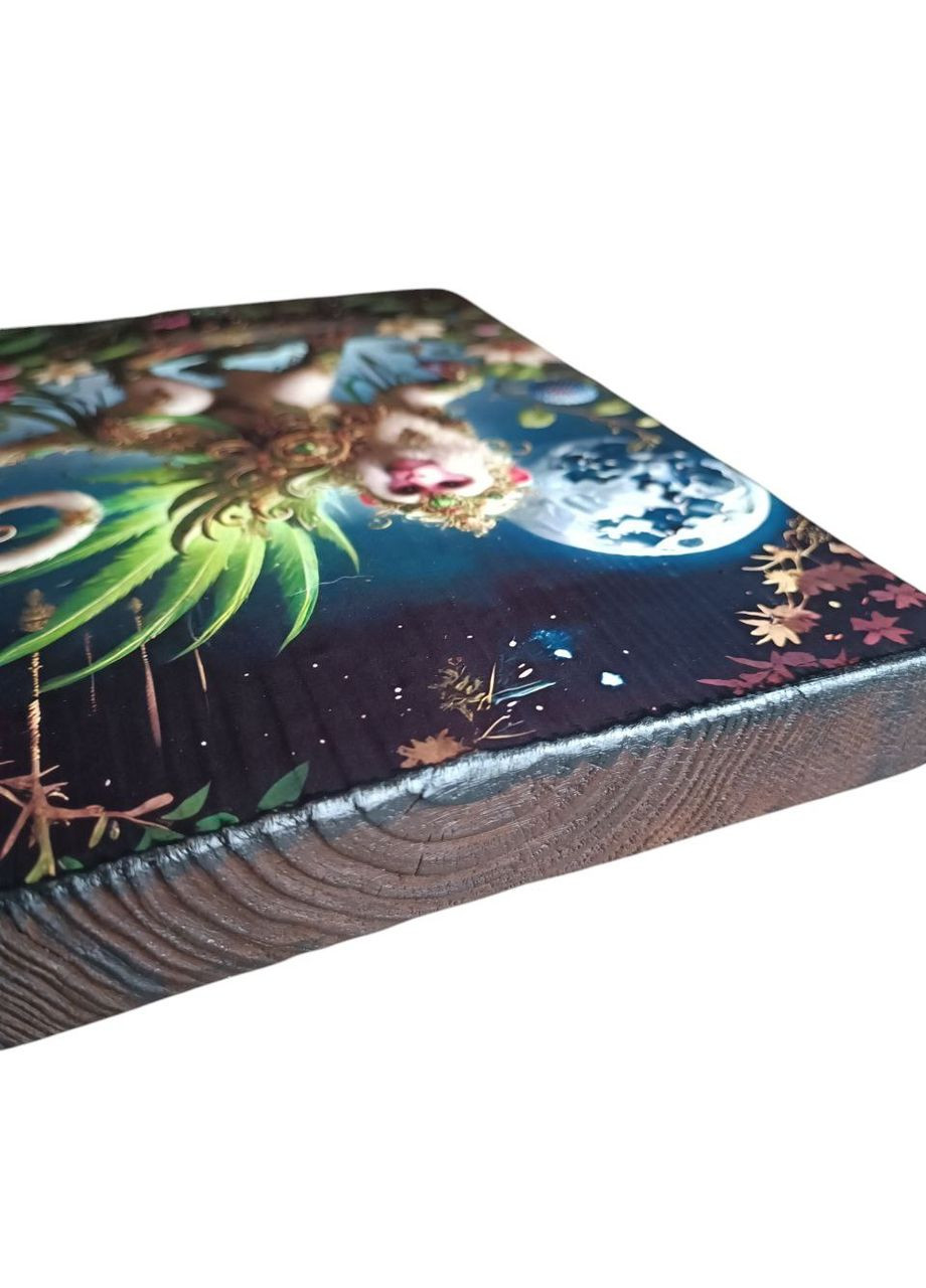 Серія "Талісмани року-Мавпа" дерев'яне єксклюзивне панно 20х28см Handmade (316258907)