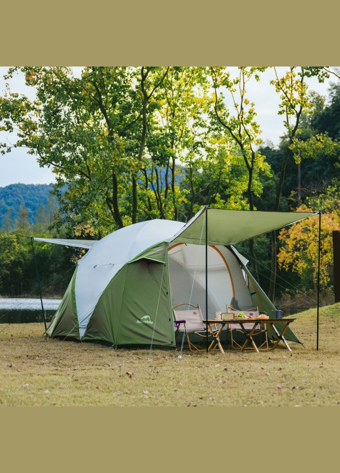 Намет чотиримісний KOTA 4 CNK2450WS041, темно-зелений Naturehike (353503898)