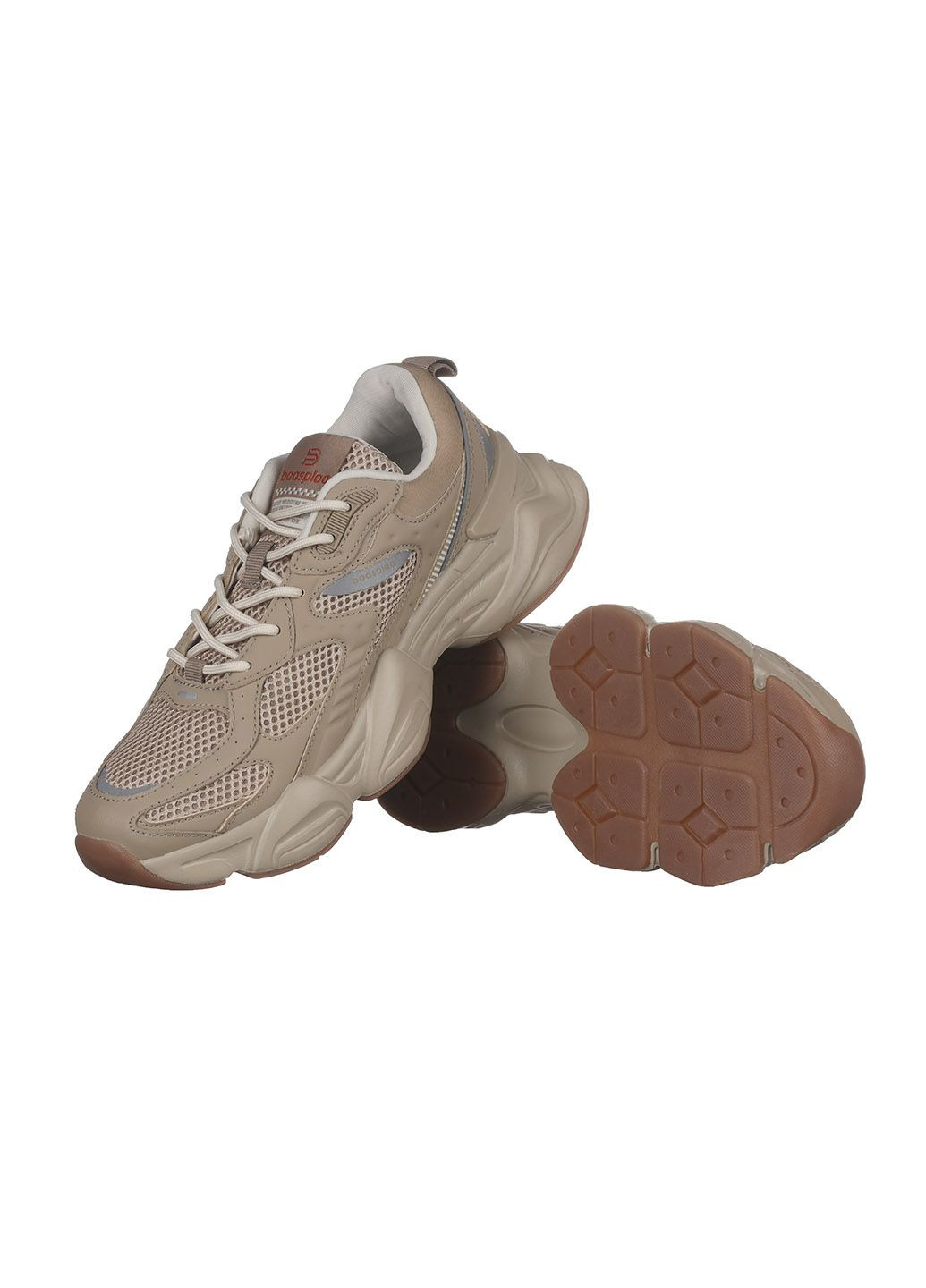 Жіночі кросівки з текстилю 26-1795L Baas бежеві демісезони (352478111)