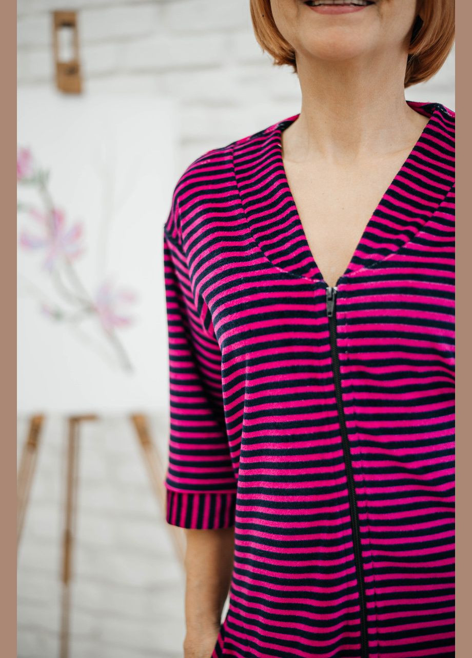 Халат домашній велюровий на блискавці V.O.G. (329297554)