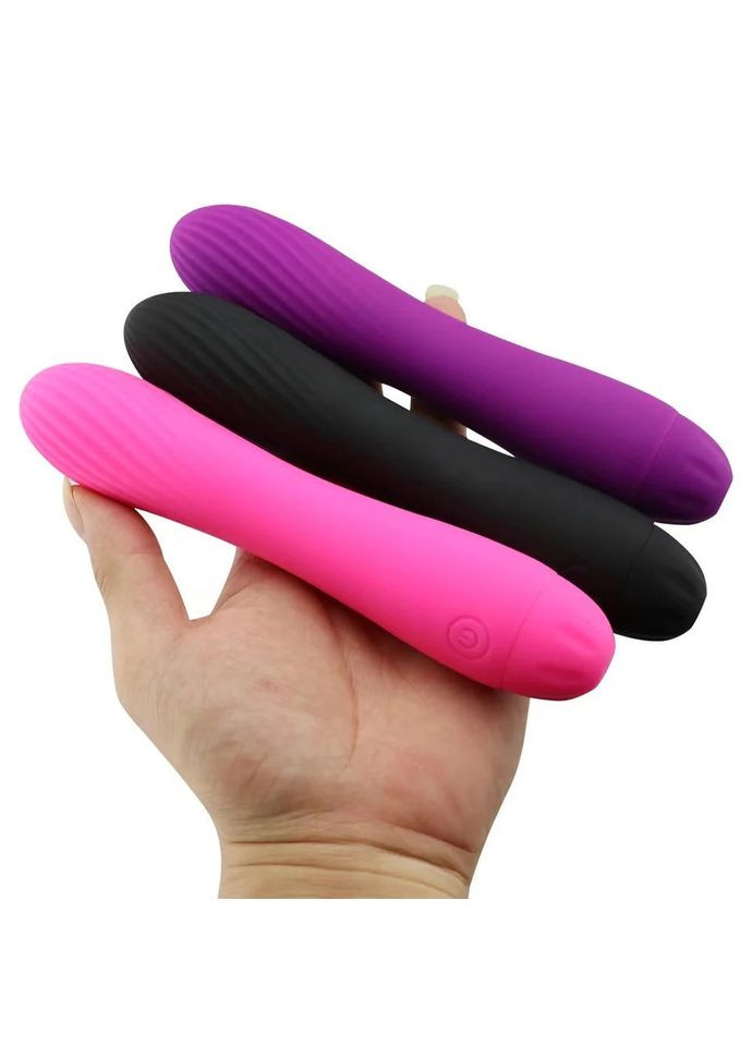 ТОП Вибратор женский, вагинальный стимулятор розовый No Brand (331155220)