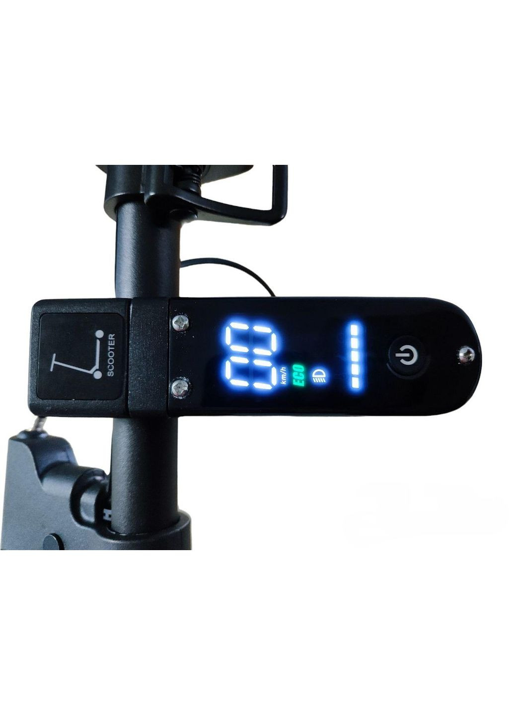 Електросамокат G30 PRO Max 600W 15Ah чорний, з переднім амортизатором та посиленим акумулятором Kugoo (300533840)