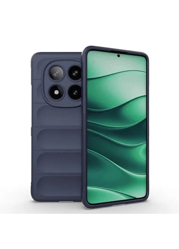 Чехол-накладка Cosmic Magic Shield для Xiaomi Redmi Note 14 Pro 5G антиударный TPU Sapphire No Brand (403000409)