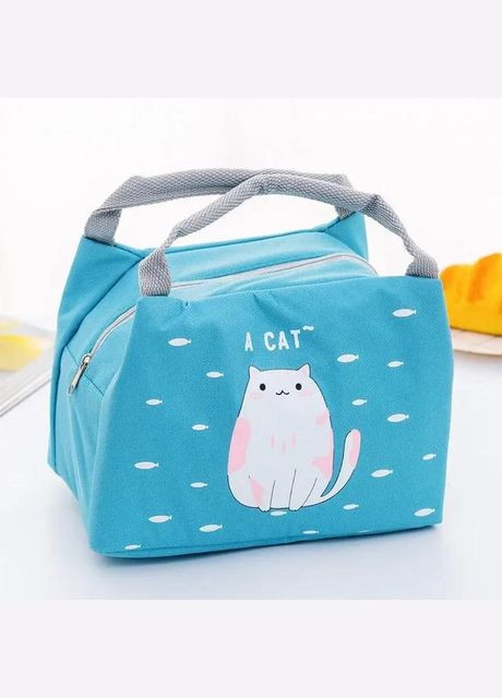 Термо сумка дитяча для сніданкі 3 л. Термо сумка дитяча Котик No Brand (315815879)