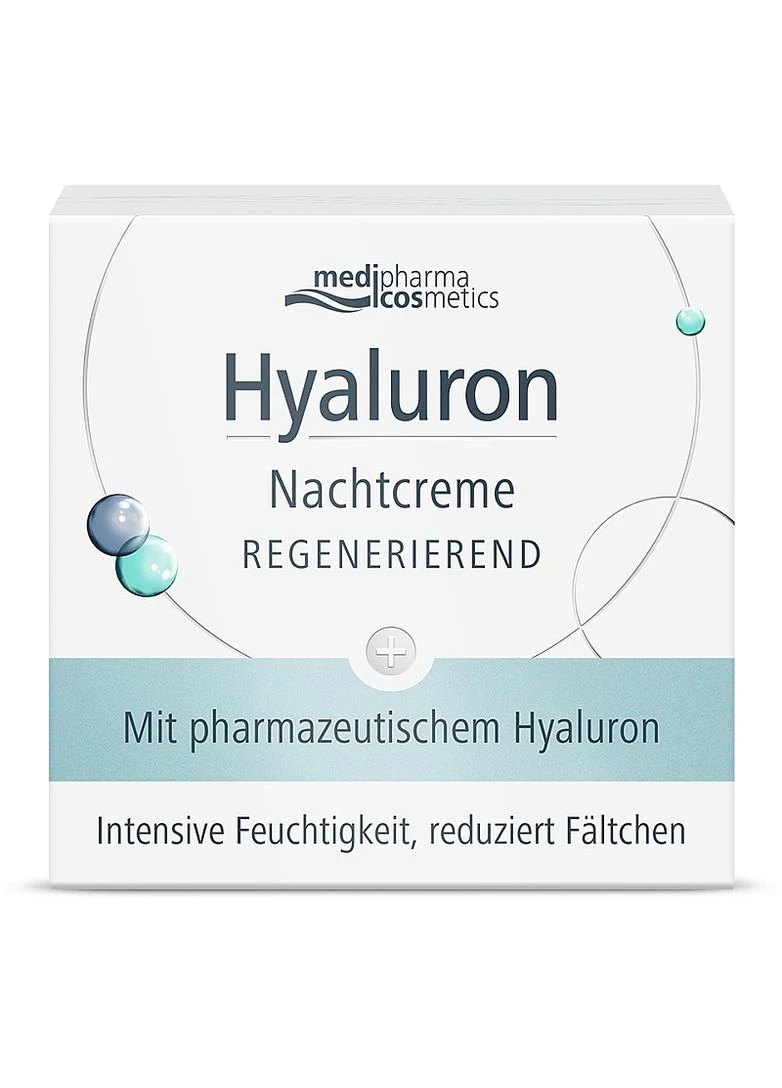 Medipharma Cosmetics Ночной восстанавливающий крем для лица Hyaluron 50ml (2-1321955) — Крем, Германия (380141065)