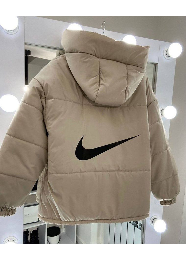 Бежевая зимняя женская куртка евро - зима Avanti