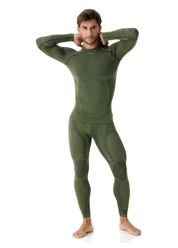 Термофутболка з довгим рукавом чоловіча Xperience, Military Black, Accapi (334669767)