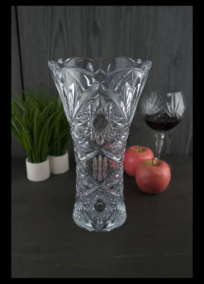 Ваза стеклянная Miranda Nova 205 мм (89001/99018/205) Bohemia (334005363)