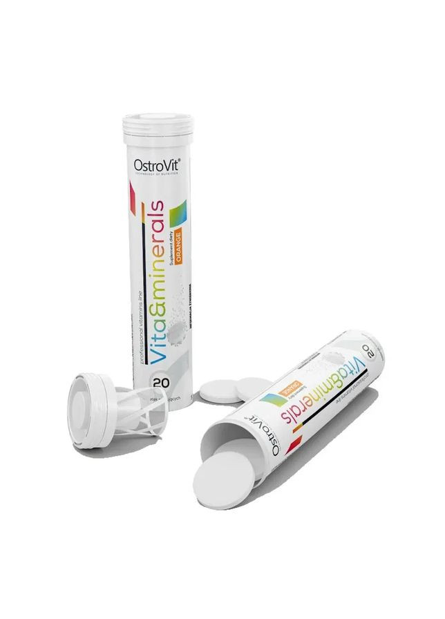 Витаминно-минеральный комплекс для спорта Vita & Minerals 20 шипучих таблеток Ostrovit (361114784)