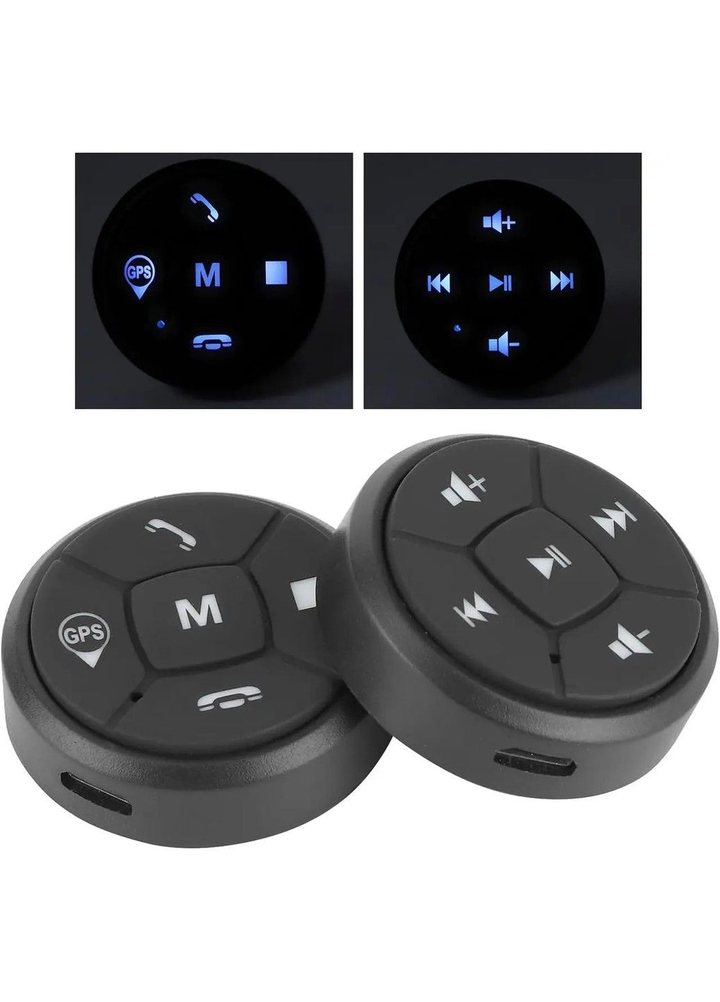 Автомобільні кнопки для керма DQX-Q2 (10 кнопок) No Brand (332634929)