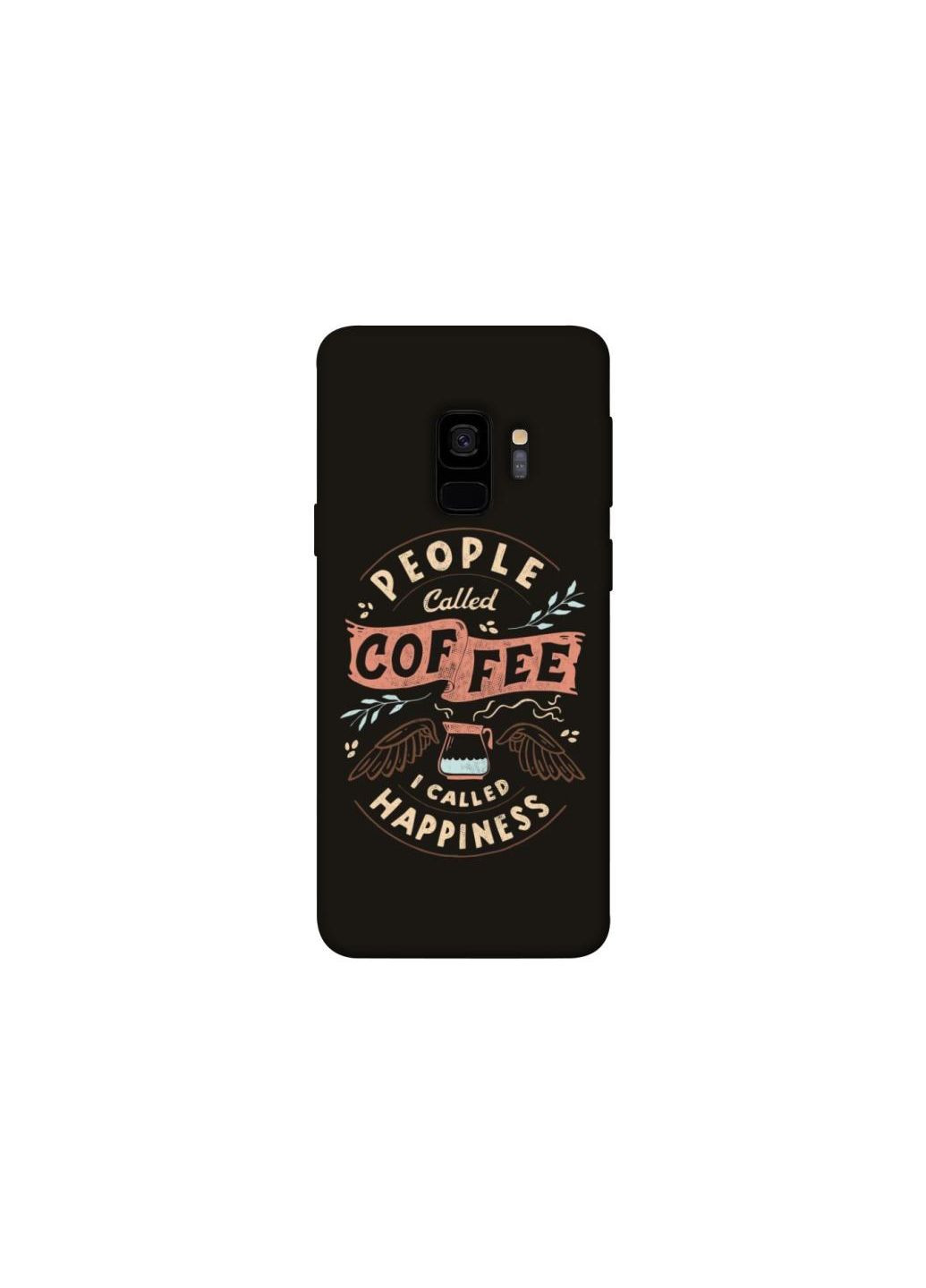 Чехол на Samsung Galaxy S9 Сoffee happiness Frontalka (355324907)