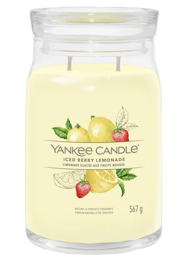 Ароматична свічка Iced Berry Lemonade Large Yankee Candle (402521928)