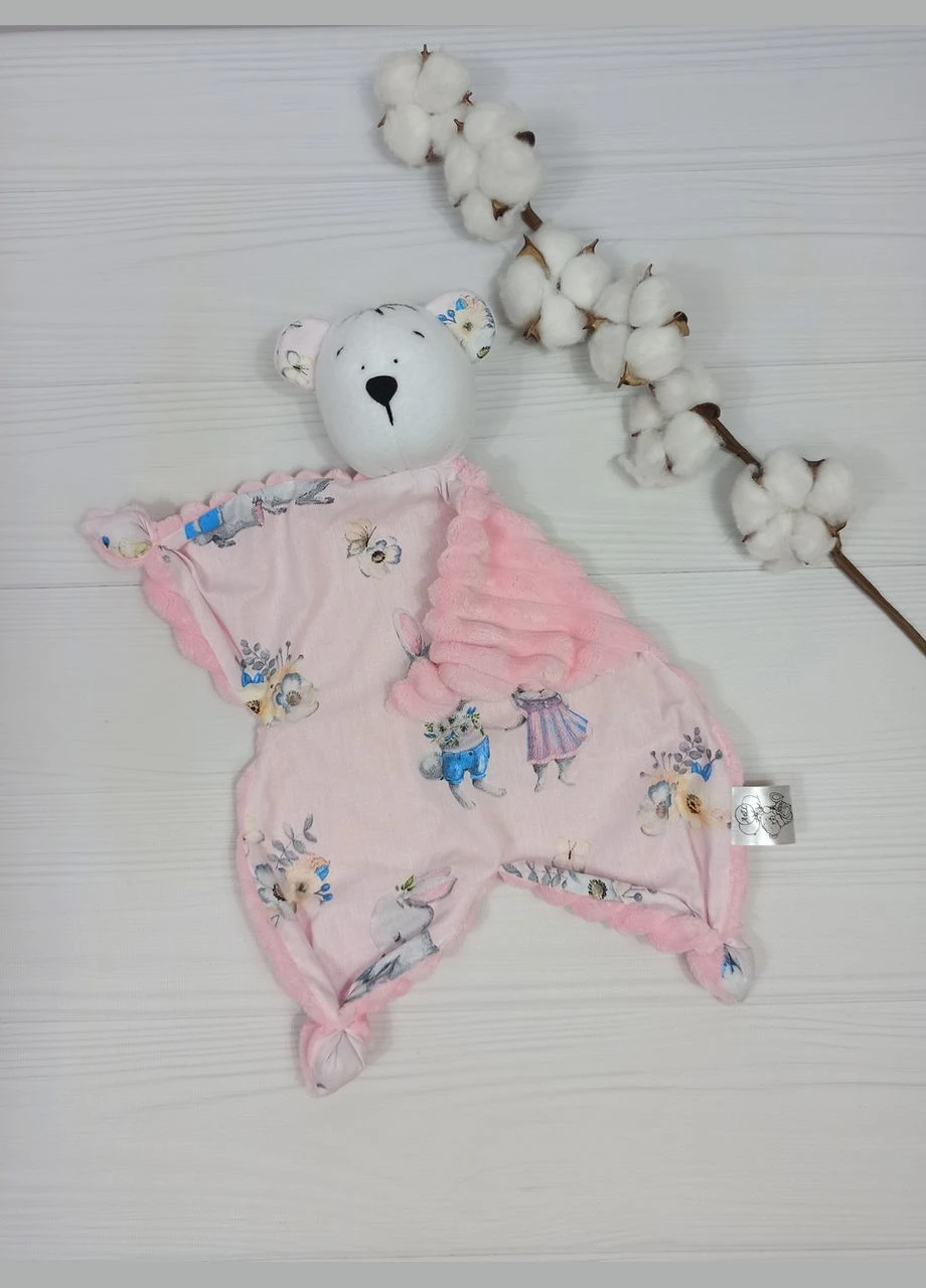 Набор для новорожденного: полотенце, плед и игрушки a.l.babybox Зайка с мамой No Brand (308389212)