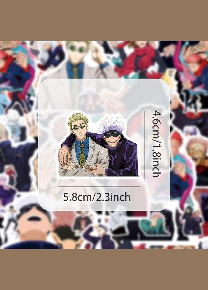 Стикеры Токийский Гуль Tokyo Ghoul манга аниме стикерпак наклейки набор наклейок 50 шт Shantou (332996873)