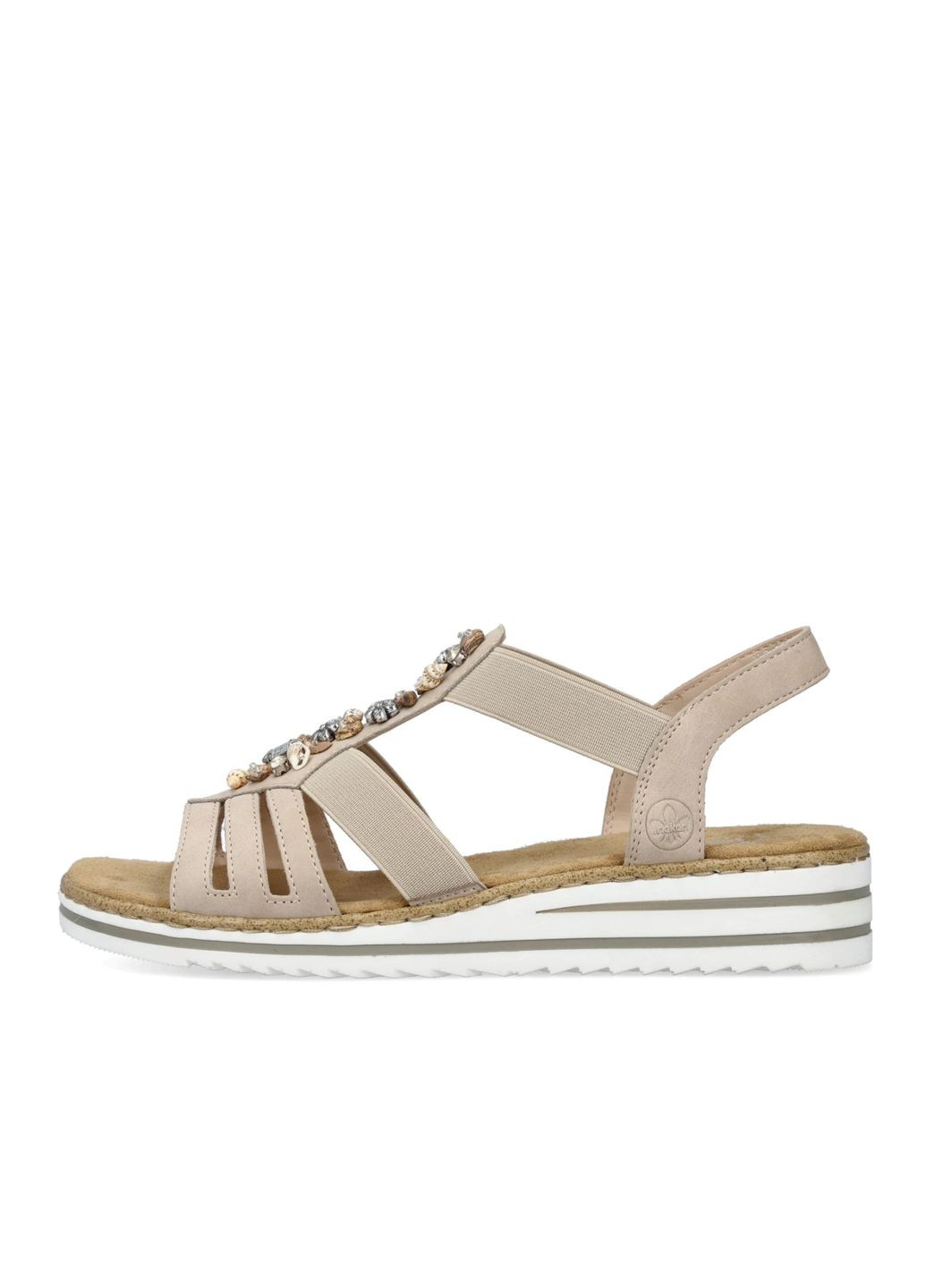 сандалии (р) экокожа 0-1-1-v-0649-62 Rieker на резинке