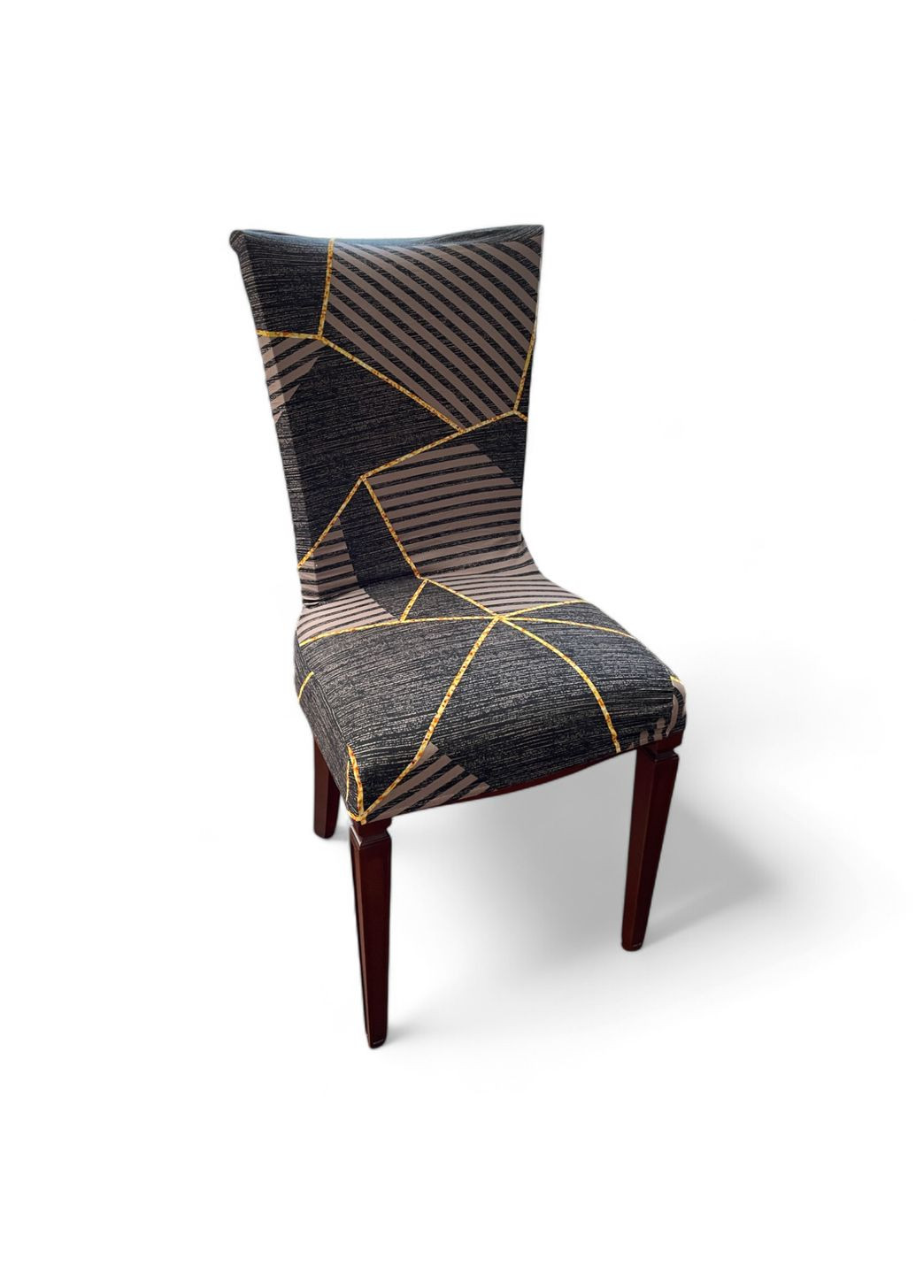 Чохол на стілець універсальний трикотажний 036 Love You (306459392)