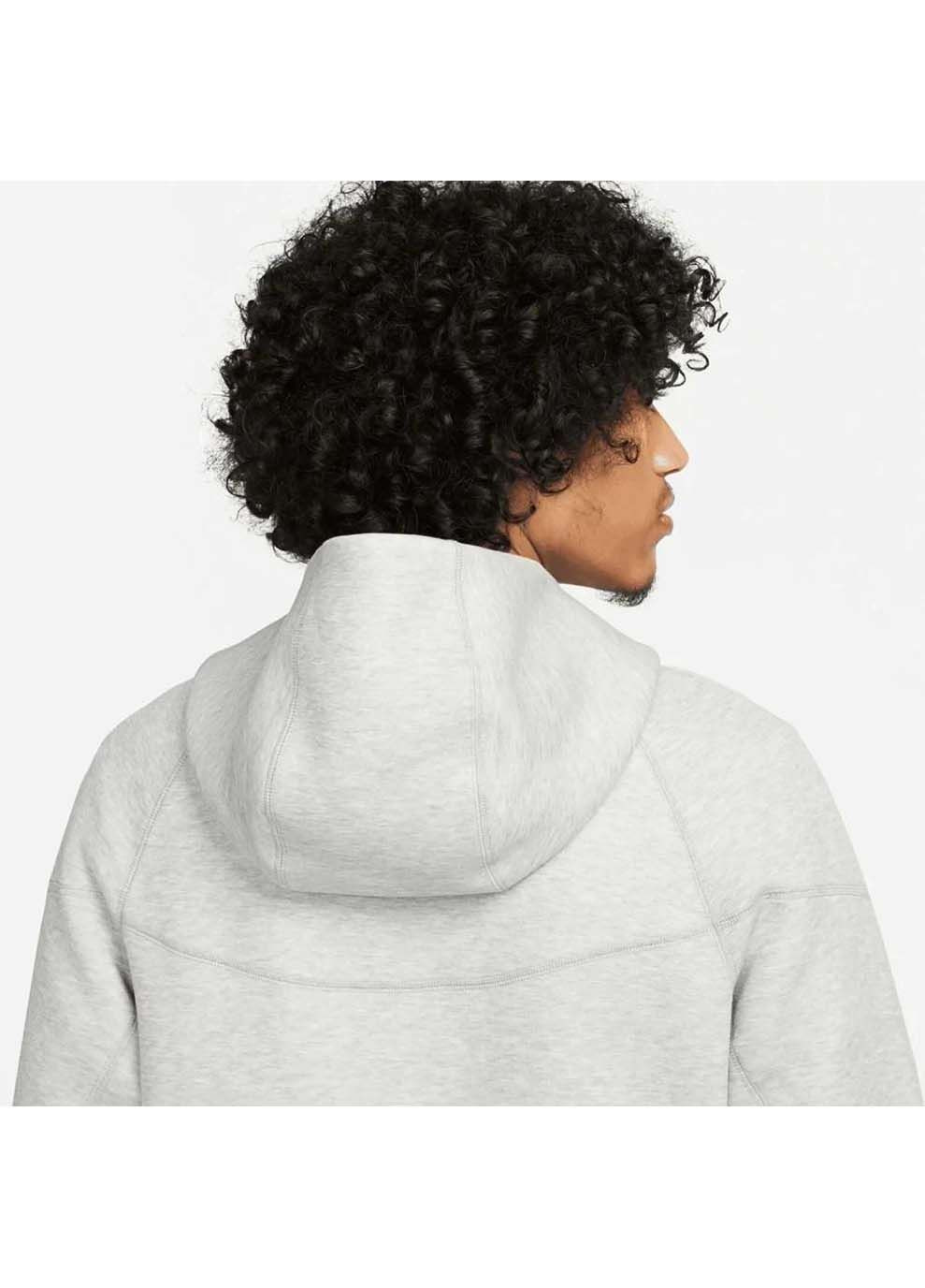 Мужская Толстовка M NK TCH FLC FZ WR HOODIE Серый Nike (367595077)