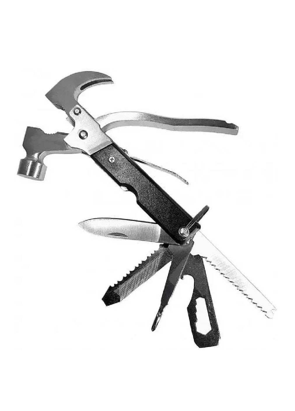 Комплект набор напоясной инструмент мультитул складной нож клещи молоток плоскогубцы 165x90х25 мм 18 в 1 (476283-Prob) Unbranded (278078288)