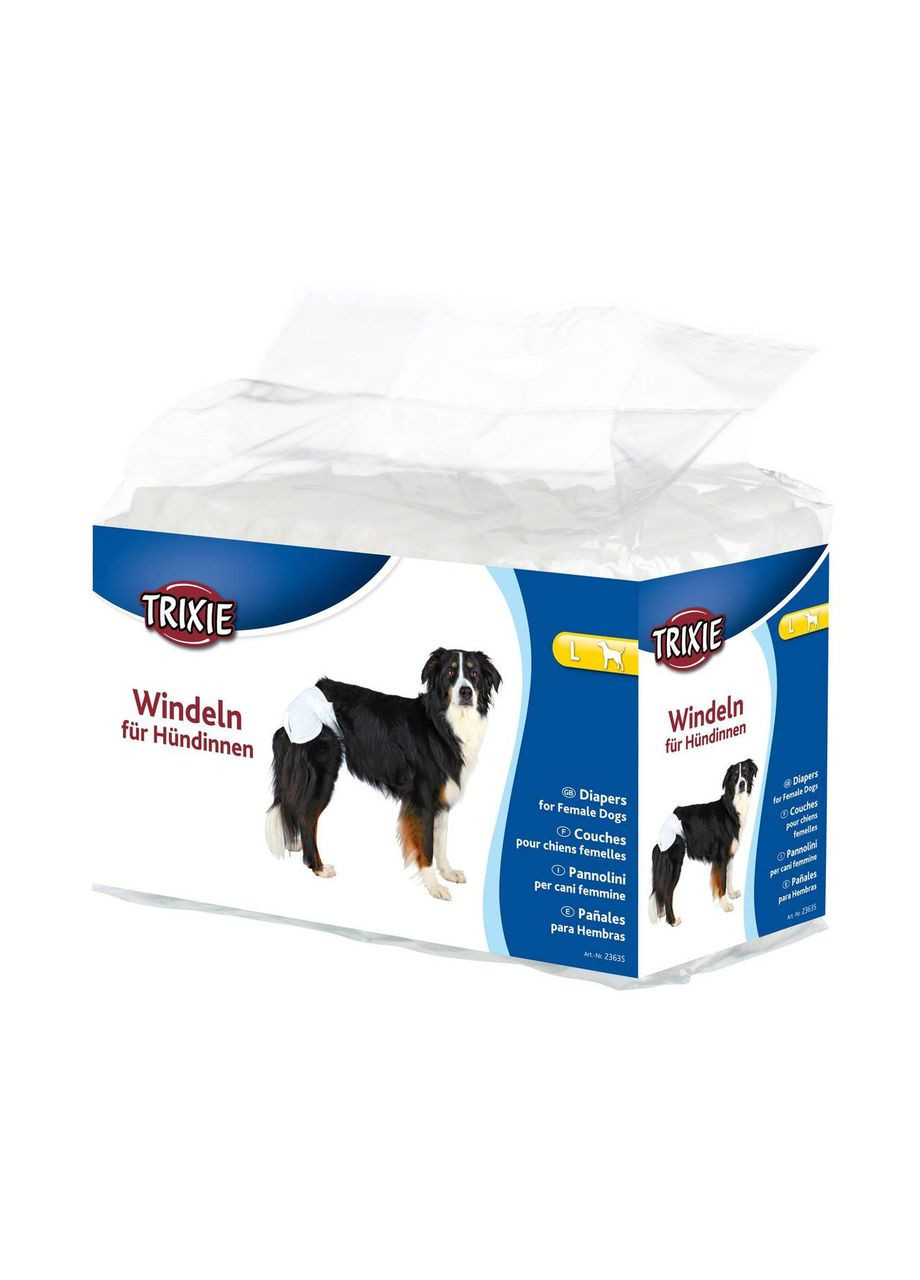 Підгузки для сук 38-56 см L (1 памперс) (23635) Trixie (364748569)