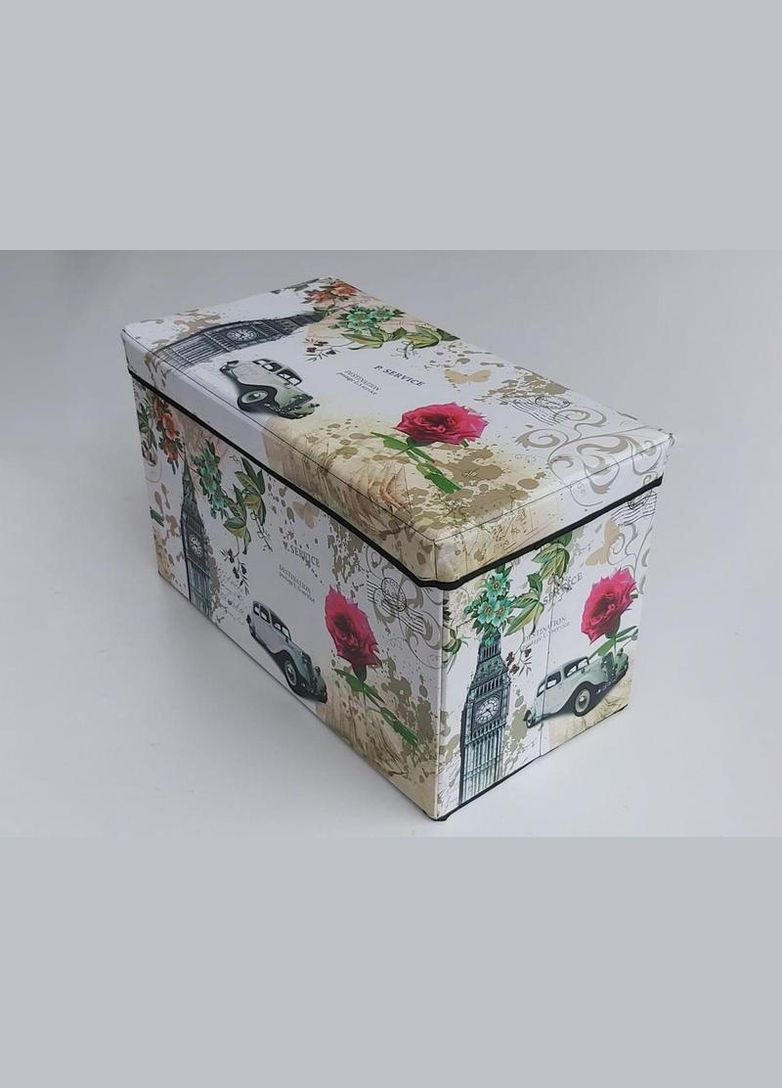 Коробка складна для зберігання речей 60*30*35 см бежевий WW01365-K Stenson (316650078)