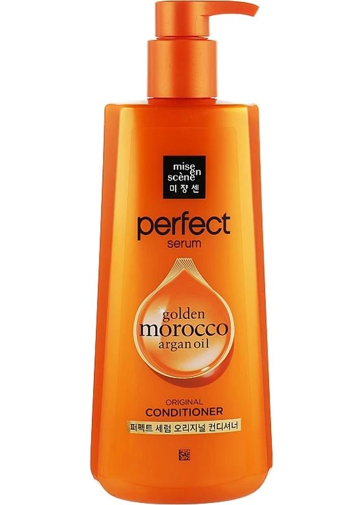 Кондиціонер живильний із оліями для пошкодженого волосся Perfect Serum Rinse 680ml (662915-32038) Mise En Scene (379855553)